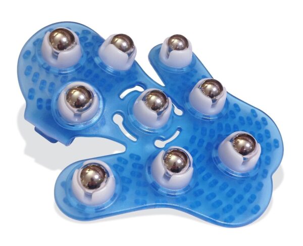 Massagehandschuh "Guri Guri" blau